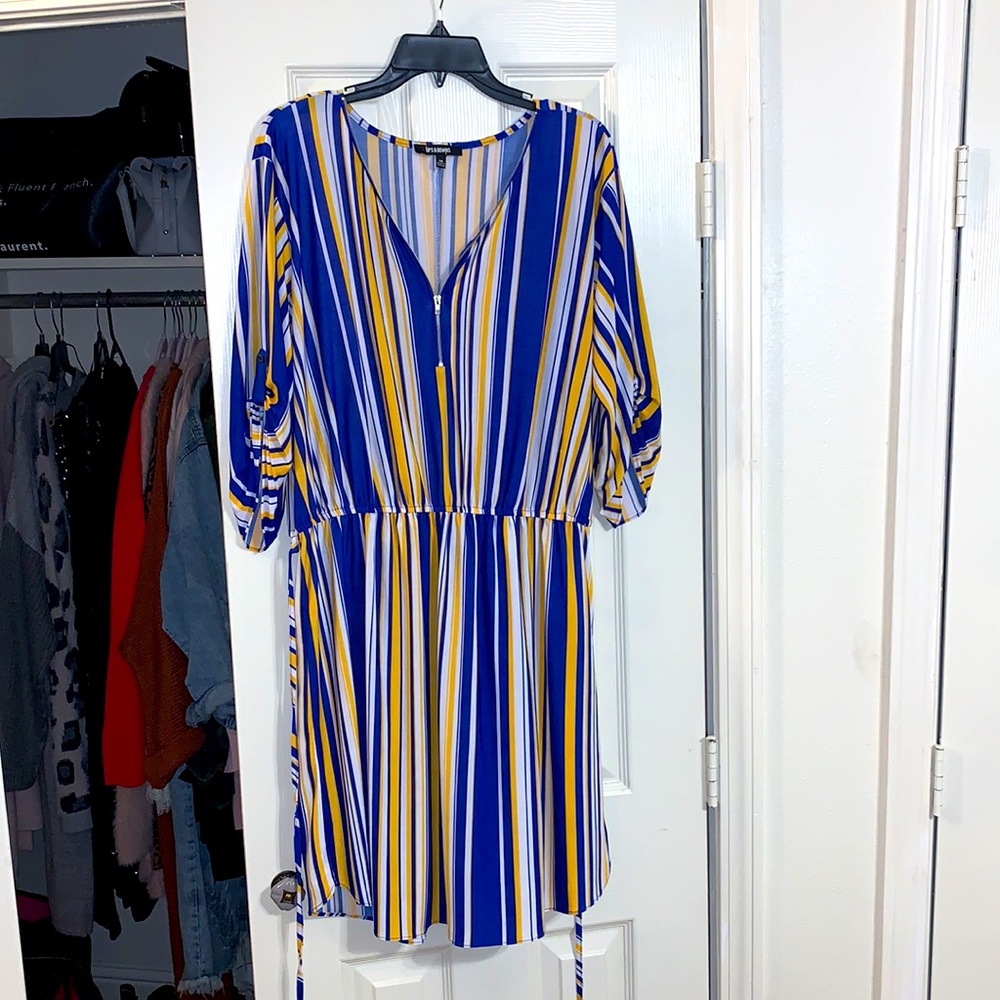Bright Lite Weight Striped Dress